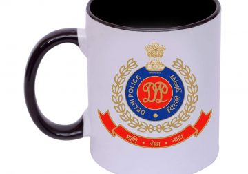Delhi Police Printed Coffee Mug