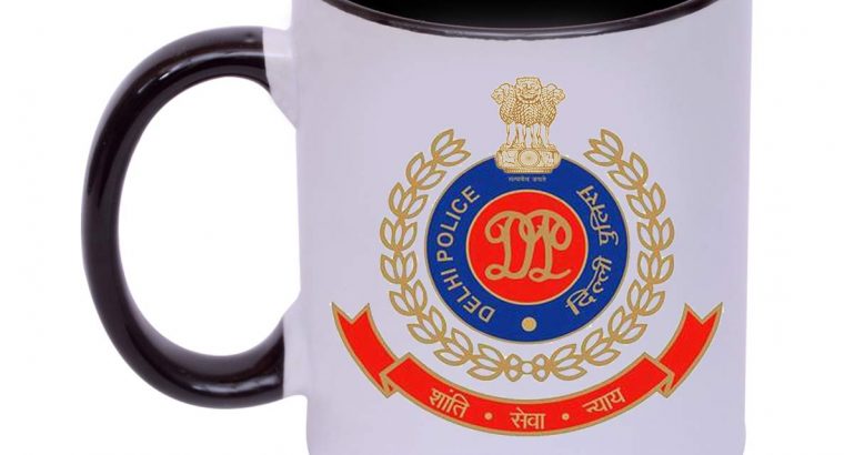 Delhi Police Printed Coffee Mug