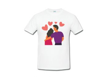 Love in Couple T-shirt Printing