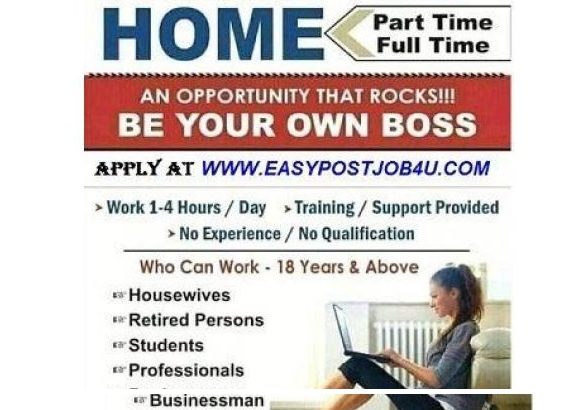 Home Based Online Freelancing Job